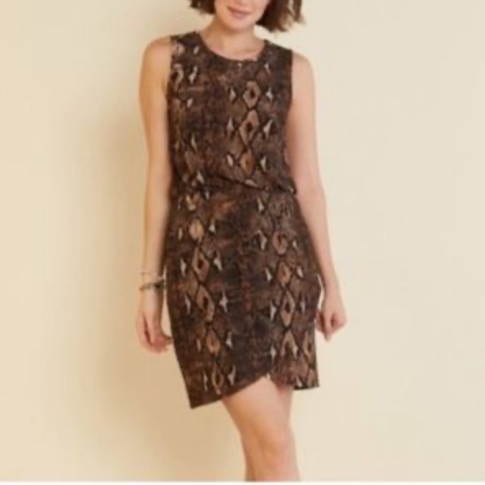 Sundays in Brooklyn Gem in Brown Reptile